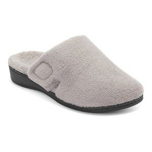 NEW Vionic Gemma Grey Mule Slipper